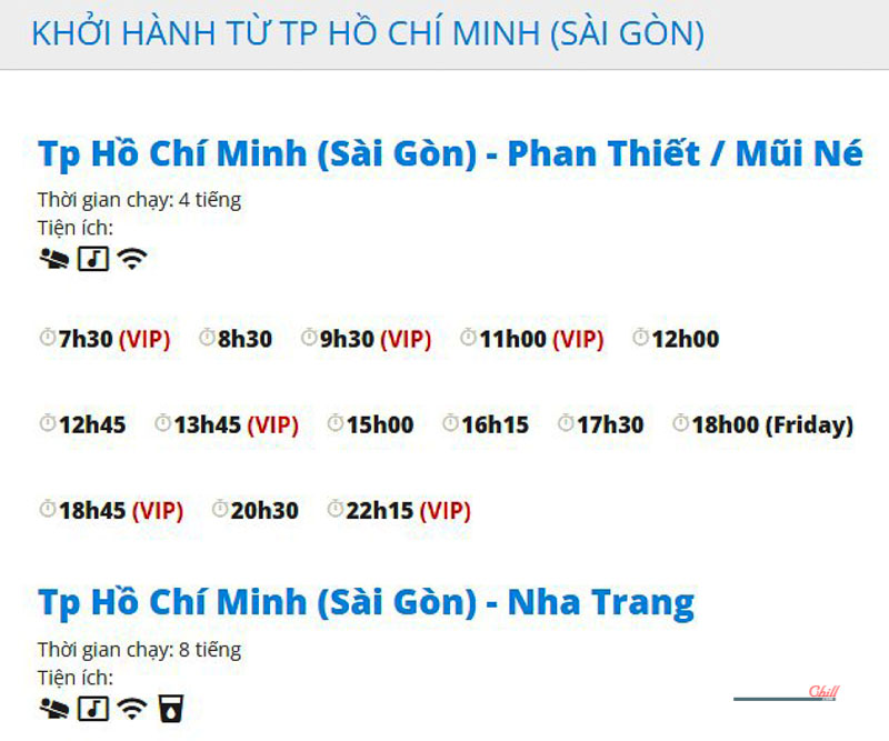 xe Tâm Hạnh Travel 